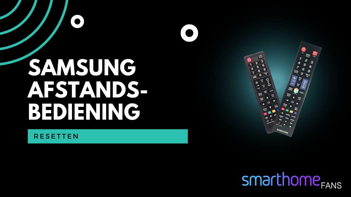 Samsung afstandsbediening resetten