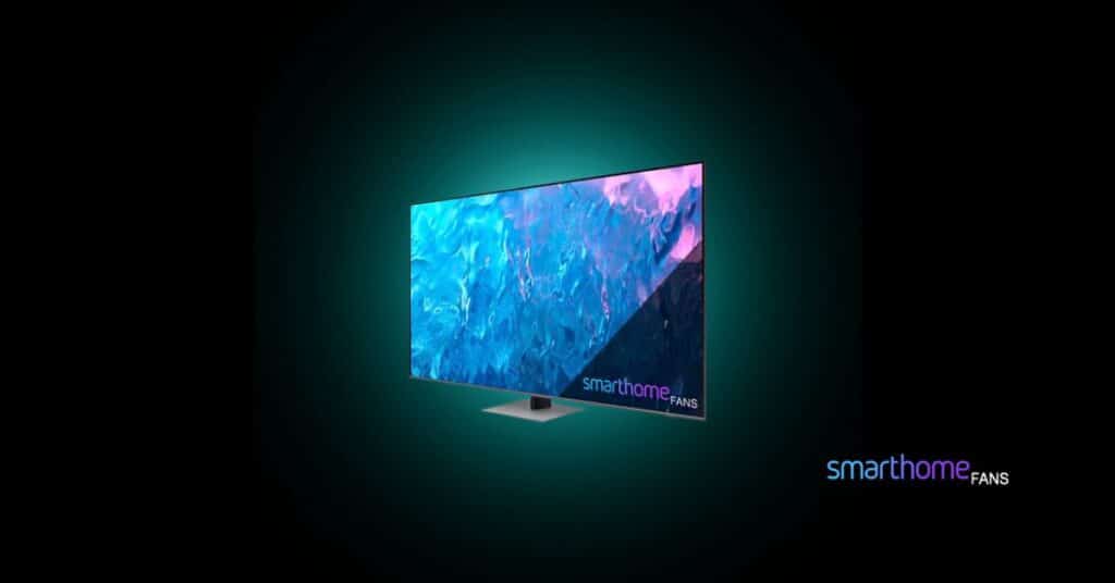 Vlekken op tv scherm Samsung